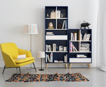 Modern Nordic Style Bookcase-ID:892664244