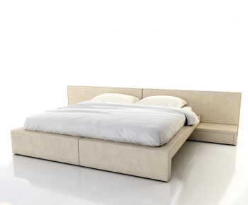 Modern Double Bed-ID:630780918