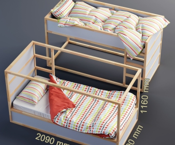 Modern Child's Bed-ID:256998147