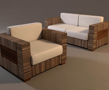 Modern Single Sofa-ID:319077256