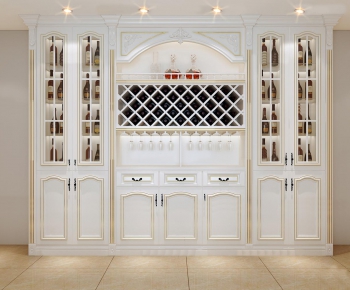 European Style Wine Cabinet-ID:937227342