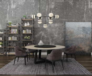 Modern Dining Table And Chairs-ID:171878212