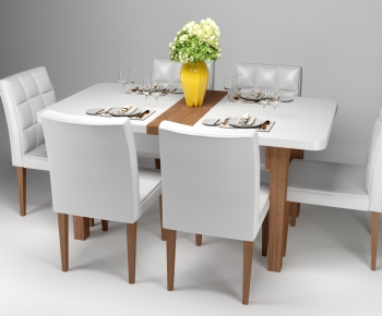 Modern Dining Table And Chairs-ID:772988925