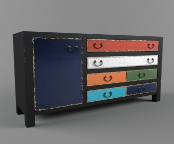 Industrial Style TV Cabinet-ID:824016277