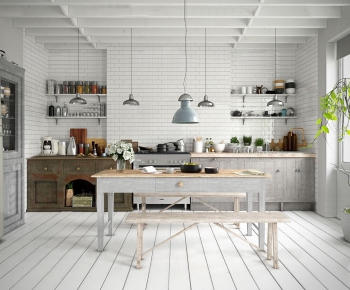 Nordic Style Dining Room-ID:176718817