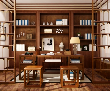 New Chinese Style Study Space-ID:303925847