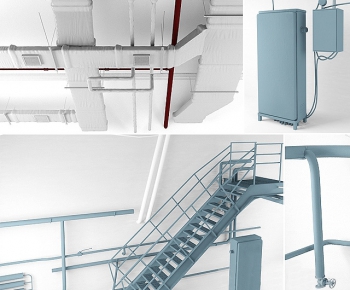 Modern LOFT Stair Balustrade/elevator-ID:684875854