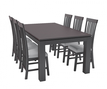 Modern Dining Table And Chairs-ID:914944533