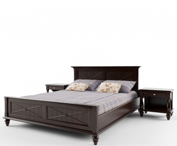 American Style Double Bed-ID:501035456