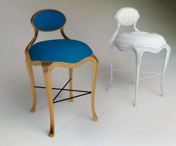 European Style Bar Chair-ID:247781586
