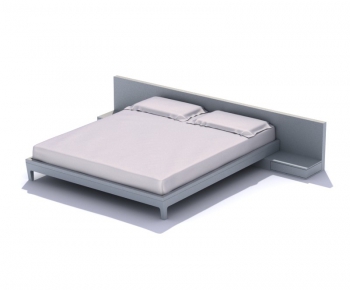 Modern Double Bed-ID:206307745