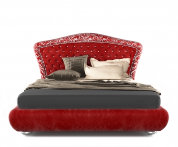 European Style Double Bed-ID:216235213