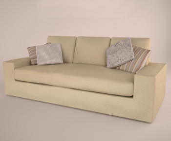 Modern Three-seat Sofa-ID:884060889