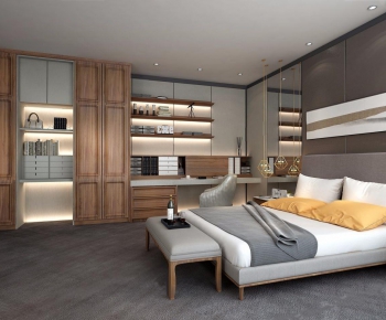 Modern Hong Kong Style Bedroom-ID:930010537