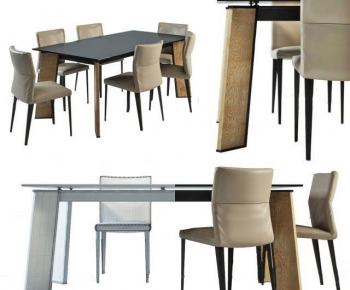 Modern Dining Table And Chairs-ID:348356171