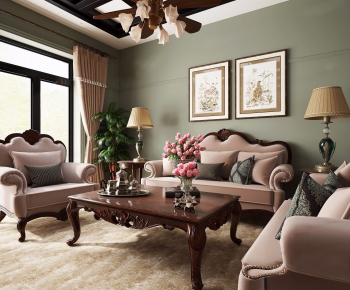 American Style A Living Room-ID:575040665