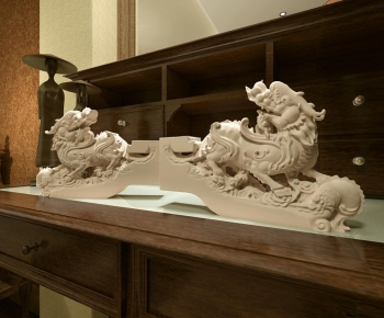 Chinese Style New Chinese Style Sculpture-ID:909463488