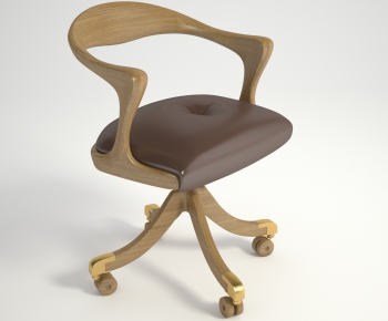 Simple European Style Single Chair-ID:207242574
