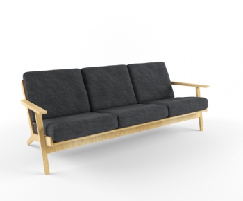 Modern Three-seat Sofa-ID:661616187