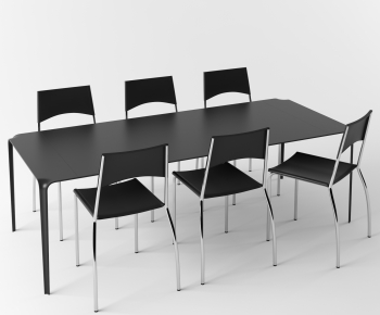 Modern Dining Table And Chairs-ID:988046789