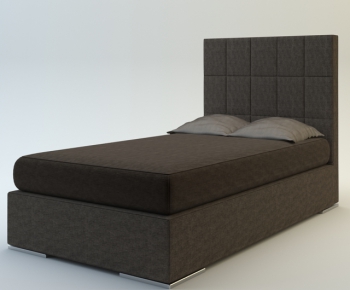 Modern Double Bed-ID:509923671