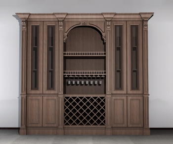 European Style Wine Cabinet-ID:253588569