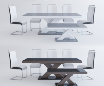 Modern Dining Table And Chairs-ID:267301224