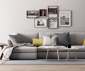 Nordic Style Multi Person Sofa-ID:107602346