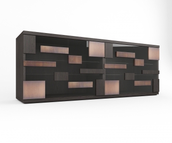 Modern Industrial Style TV Cabinet-ID:584898688