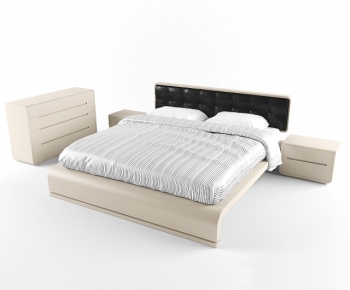 Modern Double Bed-ID:442436259