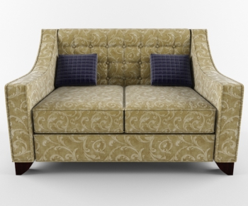 Simple European Style A Sofa For Two-ID:599998148