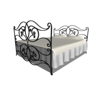 European Style Double Bed-ID:960738135