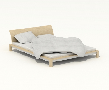 Modern Double Bed-ID:441965145