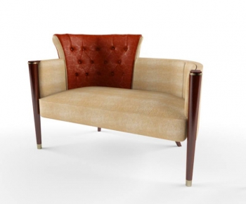Simple European Style Single Sofa-ID:322770982