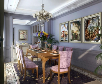 American Style Dining Room-ID:508338444
