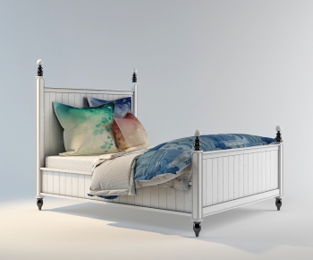 American Style Single Bed-ID:735733553