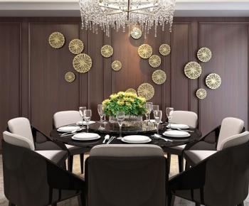 Modern Dining Table And Chairs-ID:968922615