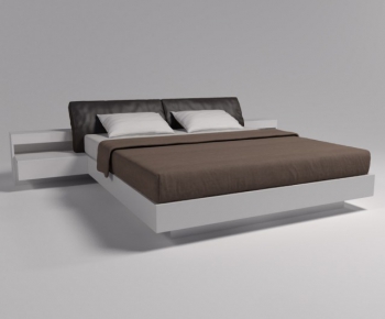 Modern Double Bed-ID:403333227