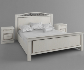 European Style Double Bed-ID:617202612