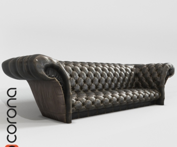 European Style Three-seat Sofa-ID:674851767