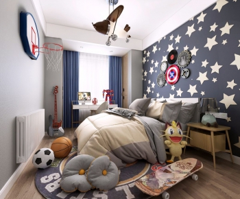 Nordic Style Children's Room-ID:888669777