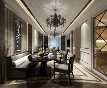 New Chinese Style Dining Room-ID:830748426