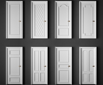 European Style Solid Wood Door-ID:323601321
