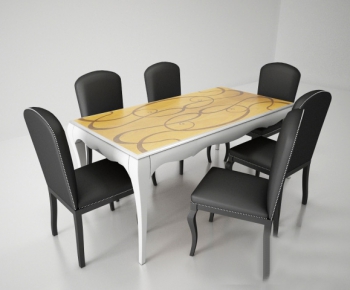 Modern Dining Table And Chairs-ID:247171657