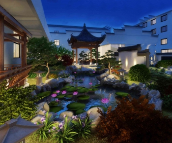 Chinese Style Courtyard/landscape-ID:470758972