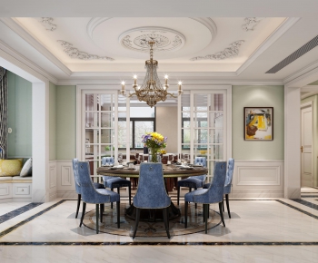 American Style Dining Room-ID:373367554