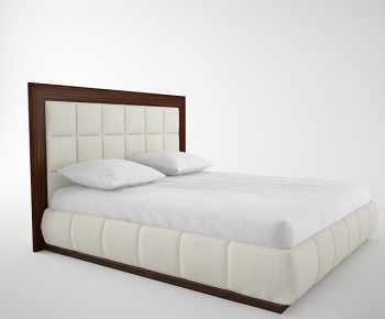 Modern Double Bed-ID:327020691