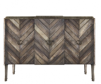 Industrial Style Side Cabinet/Entrance Cabinet-ID:245928215