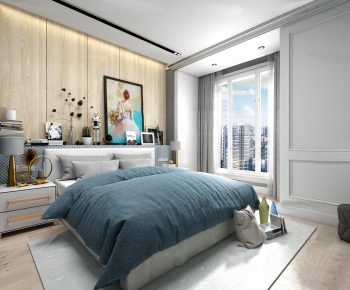 Modern Nordic Style Bedroom-ID:107004618