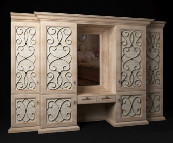 European Style Decorative Cabinet-ID:545808934